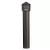 3.57 W 2800K LED Textured Black Aluminum Louvered LED Bollard Light | KIC16130BKT28