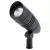 10 W 3000K Integrated LED Textured Black Aluminum 55 Degrees Beam Small Accent Light | KIC16214BKT30