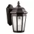 100 W E26 Medium A19 Incandescent Rubbed Bronze Aluminum Wall Light | KIC9032RZ