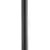 3" x 84" Black Aluminum For Outdoor Post Lights Direct Burial Ladder Rest Post