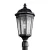 200 W E26 Medium A21 Incandescent Textured Black Aluminum Outdoor Post Light | KIC9532BKT