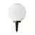8" Dia 1.5 to 3.5 W Bi-Pin 2700K/3000K T3 LED White Acrylic Globe Light | LCFAPGLOBE8WHT