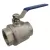 2" FPT 304 Stainless Steel LBT Series 2-Piece Ball Valve | LEMLBT22SS304