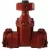 2" Bell End End Fusion-Bonded Epoxy Ductile Iron 350 psi LMV Series Mainline Gate Valve | LEMLMV11B
