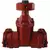 8" Bell End End Fusion-Bonded Epoxy Ductile Iron 350 psi LMV Series Mainline Gate Valve | LEMLMV88BB