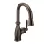 3/8" Compression 14-3/8" Metal Oil Rubbed Bronze 1-Handle High Arc Pulldown Bar Faucet | MON5985ORB