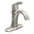 3/8" Compression 6" x 8-3/4" Metal Brushed Nickel 1-Handle High Arc Bathroom Faucet | MON6400BN