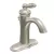3/8" Compression 9" Metal Brushed Nickel 1-Handle High Arc Bathroom Faucet | MON6600BN