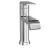 3/8" Compression 5-7/8" x 7-3/8" Metal Chrome 1-Handle High Arc Bathroom Faucet | MON6702