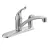 3/8" Compression 8-1/2" Metal Chrome 1-Handle 1-1/8" Deck Kitchen Faucet | MON67434