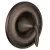 7" Metal Oil Rubbed Bronze Eva 1-Handle Valve Only Trim | MONT2131ORB