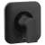 6-1/2" Metal Matte Black 1-Handle Valve Only Trim | MONT2471BL