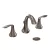 1/2" IPS 6" Metal Oil Rubbed Bronze 2-Handle High Arc Bathroom Faucet | MONT6420ORB