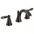 1/2" IPS 5" Metal Oil Rubbed Bronze 2-Handle High Arc Bathroom Faucet | MONT6620ORB