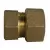 3/4" x 1" Type T CTS Compression x Type T CTS Compression x FNPT Brass 74754T Series Octagonal Straight Adapter | MCD74754T102