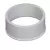 Adapter Sleeve, 4" Spigot x Solvent Sewer PVC P Series SDR-35 Solvent Weld