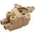 1/2-14 NPT 5-7/16" x 4-3/8" x 2-5/8" Brass 1-Hole Free-Standing Rough-In Valve | PPF0X6270R
