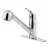 1/2" NPSM 10" x 9-7/8" Brass Polished Chrome 1-Handle Pfirst Series Pull-Out Kitchen Faucet | PPFG13310CC