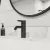 1/2" NPSM 6-11/16" Metal Matte Black Single Control Contempra Series Bathroom Faucet | PPFLG42NB00