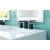 1/2" NPSM 4-5/8" Metal Matte Black 2-Handle Deckard Series Widespread Bathroom Faucet | PPFLG49DAPB