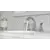 6-23/32" Metal Polished Chrome 2-Handle Weller Series Widespread Bathroom Faucet | PPFLG49WR0C