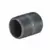 2" x 2-1/2" MNPT Black Steel Schedule 40 Pipe Nipple | NPB020X025