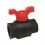 1-1/2" Threaded Polypropylene 5071PP Series 1-Piece Standard Ball Valve | RWV5071PP015