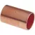 2" Solder Cup Copper 600DS Series Domestic with Dimpled Tube Stop Coupling | SFCUN020