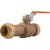 1" Slip DZR Lead-Free Forged Brass Ball Valve | SHBBV010