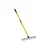 64" Fiberglass Handle 16 Tines Level Head Rake | STR42390