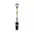 14" Blade Steel 29" Fiberglass Handle Drain Spade | STR49577