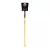 9-1/2" x 11.5" 16 ga Blade 48" Handle Square Point Shovel | STR49642