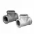 1-1/4" FNPT Black Malleable Iron Tee | TFBT012