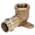 3/4" Solder Cup x FIP Bronze 90 Degrees 707-3-5 Series Drop Elbow | SFB90CFDE007LF