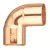1/2" Copper 90 Degrees Elbow | SFC90C005CB