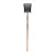 9-1/2" x 11.5" 48" Handle Square Point Shovel | STR49152