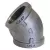 1" FNPT Black Malleable Iron Schedule 40 45 Degrees 1102 Series Domestic Elbow | TFB45F010D