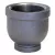 2" x 1" FNPT Black Malleable Iron 1125 Series Domestic Reducing Coupling | TFBBR249D
