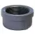 1-1/2" FNPT Black Malleable Iron 1124 Series Domestic Cap | TFBC015D