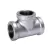 1-1/4" x 1-1/4" x 3/4" Female Threaded Galvanized Reducing Tee | TFGT167