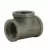 1" x 3/4" x 1/2" FNPT Galvanized Malleable Iron Reducing Tee | TFGT124