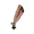 GU5.3 Natural Copper Solid Copper Knights Series Up Light | UNIGUARNL