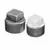 1-1/4" MNPT Galvanized Malleable Iron Square Head Pipe Plug | TFGP012