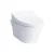 21-1/4" x 15" Vitreous China Cotton White For WT173M In-Wall Tank System Elongated Front AP Series Toilet Bowl | TOTCT426CFGT4001