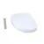 20-15/16" x 15-1/16" x 4-13/16" Cotton White Plastic with Cover For Aquia Washlet+ S550E Series Contemporary Elongated Bidet Seat | TOTSW3056AT4001