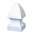 7-3/4" Vinyl White Gothic Post Cap | VCGC4W