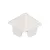 1.325" Vinyl White Internal Pyramid Sharp Picket Cap | VCIPP112112W