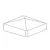 5" x 5" Vinyl Driftwood Pyramid Post Cap | VCOSPCD5WGC