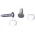 1" Khaki Self Drilling Screw and Screw Cap | VCSTSC1C