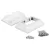 Vinyl White Eclipse Rail Bracket | VECLBS2312W